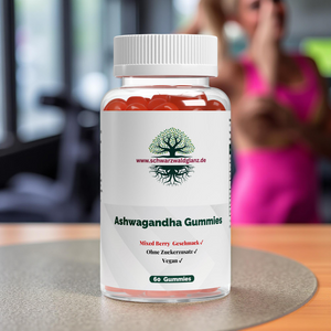 Premium Ashwagandha Gummies 300 + Vitamin B6,- 60 Stk