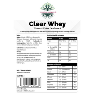Clear Whey Protein Eistee Zitrone - 500g