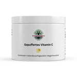 Schwarzwaldglanz Gepuffertes Vitamin C – hochwertig &amp; magenfreundlich – Front – hochwertiges Produkt von Schwarzwaldglanz – freigestellt vor neutralem Hintergrund