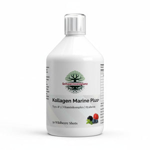 Schwarzwaldglanz Kollagen Marine Plus+ - 50 Shots – Front – hochwertiges Produkt von Schwarzwaldglanz – Produkt vor weißem Hintergrund v2