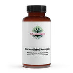 Schwarzwaldglanz Mariendistel Artischocke Löwenzahn Komplex – Leber- & Verdauungsunterstützung – Front – hochwertiges Produkt von Schwarzwaldglanz – Produkt vor weißem Hintergrund