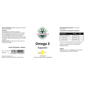 Omega 3 Triglyceride - 120 Softgels