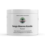 Schwarzwaldglanz Sango Meeres Koralle Pulver – natürlich & vielseitig – Front – hochwertiges Produkt von Schwarzwaldglanz – Produkt vor weißem Hintergrund