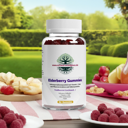 Elderberry + Vitamin C + Zink Gummies - 60 Stk.