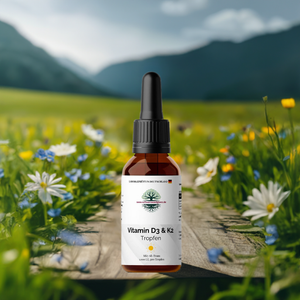 Vitamin D3 + K2 - 1.700 Tropfen (1.000 I.E.) - 50ml