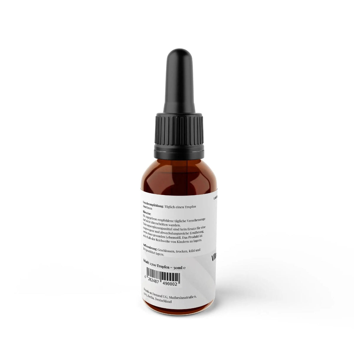 Schwarzwaldglanz Vitamin D3 + K2 – Power-Kombi für Energie & Vitalität  – Hinweis – hochwertiges Produkt von Schwarzwaldglanz – Produkt vor weißem Hintergrund