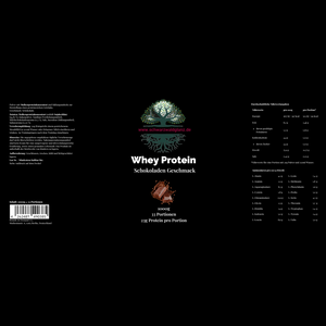 Premium Whey Protein Schokolade - 1.000g